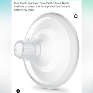 15mm Elvie nipple cushions (pair). Used twice, like new